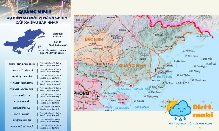 Bieu Do Hanh Chinh Cua Quang Ninh Sau Sap Nhap Tinh Thanh 2025