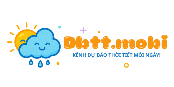 Logo kênh dự báo thời tiết Dbtt,mobi